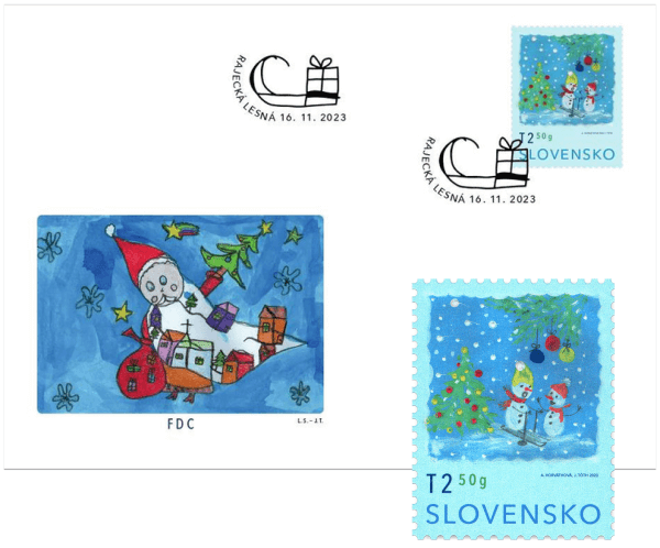 Vianočná pošta FDC